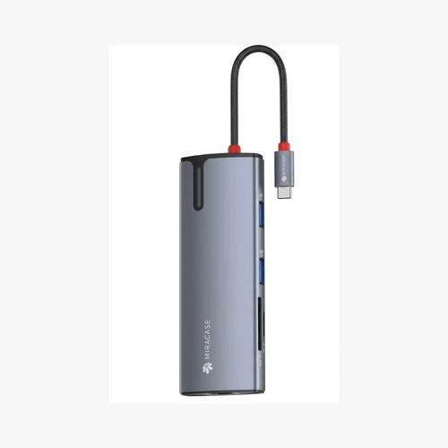 תחנת עגינה 8 ב 1 MIRACASE MHUB530 TYPE C
