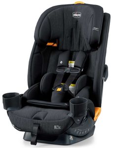 כיסא בטיחות משולב בוסטר צר Fit3X ClearTex Ultra-Slim All-in-One – שחור