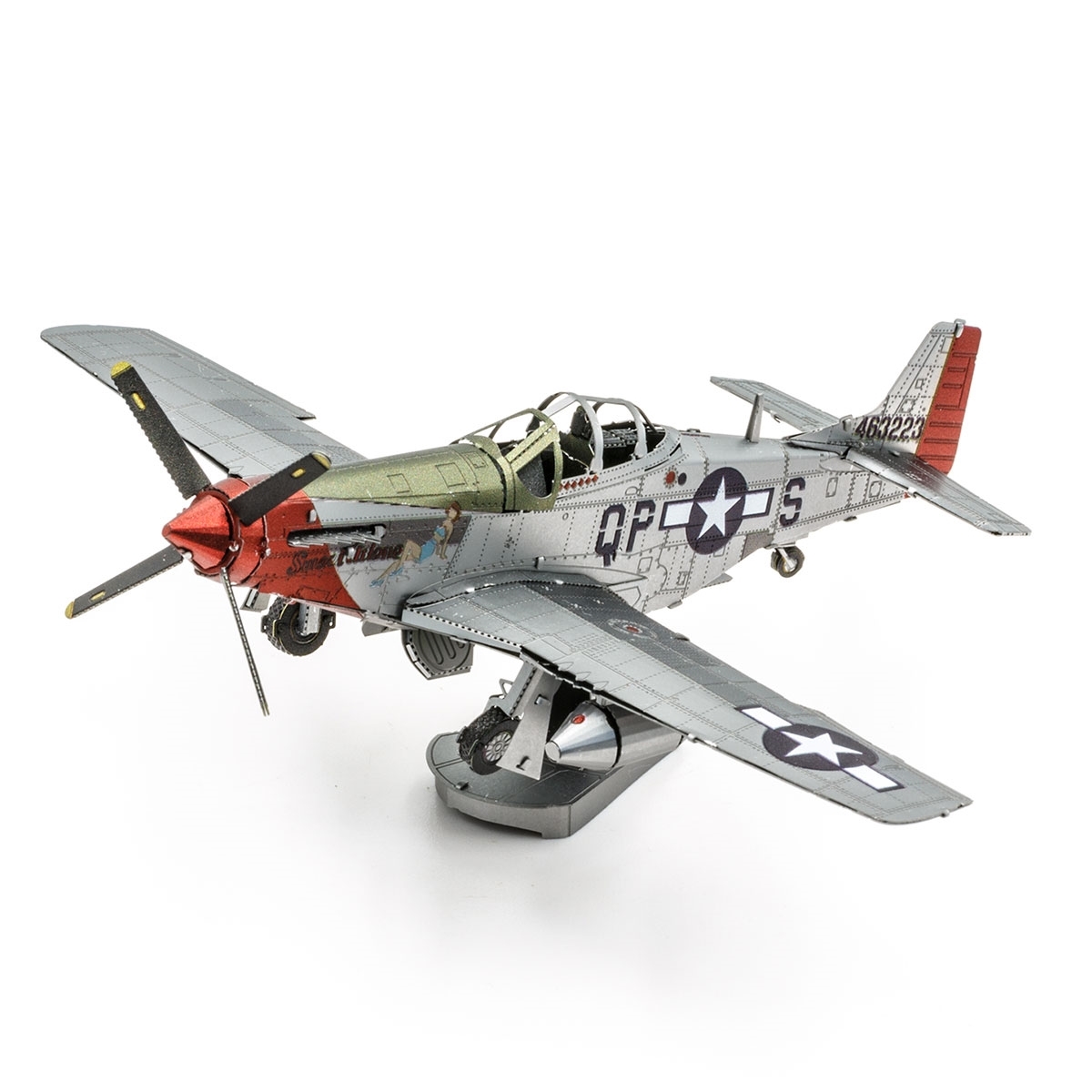 פאזל מתכת -  מוסטנג P51D Sweet Arlene