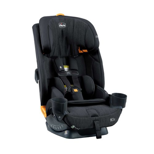 כיסא בטיחות משולב בוסטר צר Fit3X ClearTex Ultra-Slim All-in-One – שחור