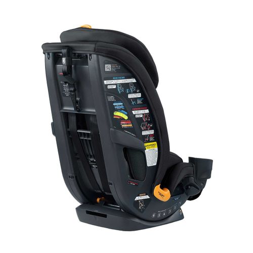 כיסא בטיחות משולב בוסטר צר Fit3X ClearTex Ultra-Slim All-in-One – שחור