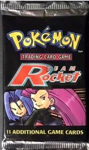 קלפי פוקימון חבילת בוסטר טים רוקט Team Rocket Booster Pack [Unlimited Edition] - Team Rocket (TR)
