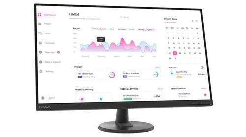 מסך מחשב Lenovo D32-45 Monitor 31.5 67A0GAC2IS 