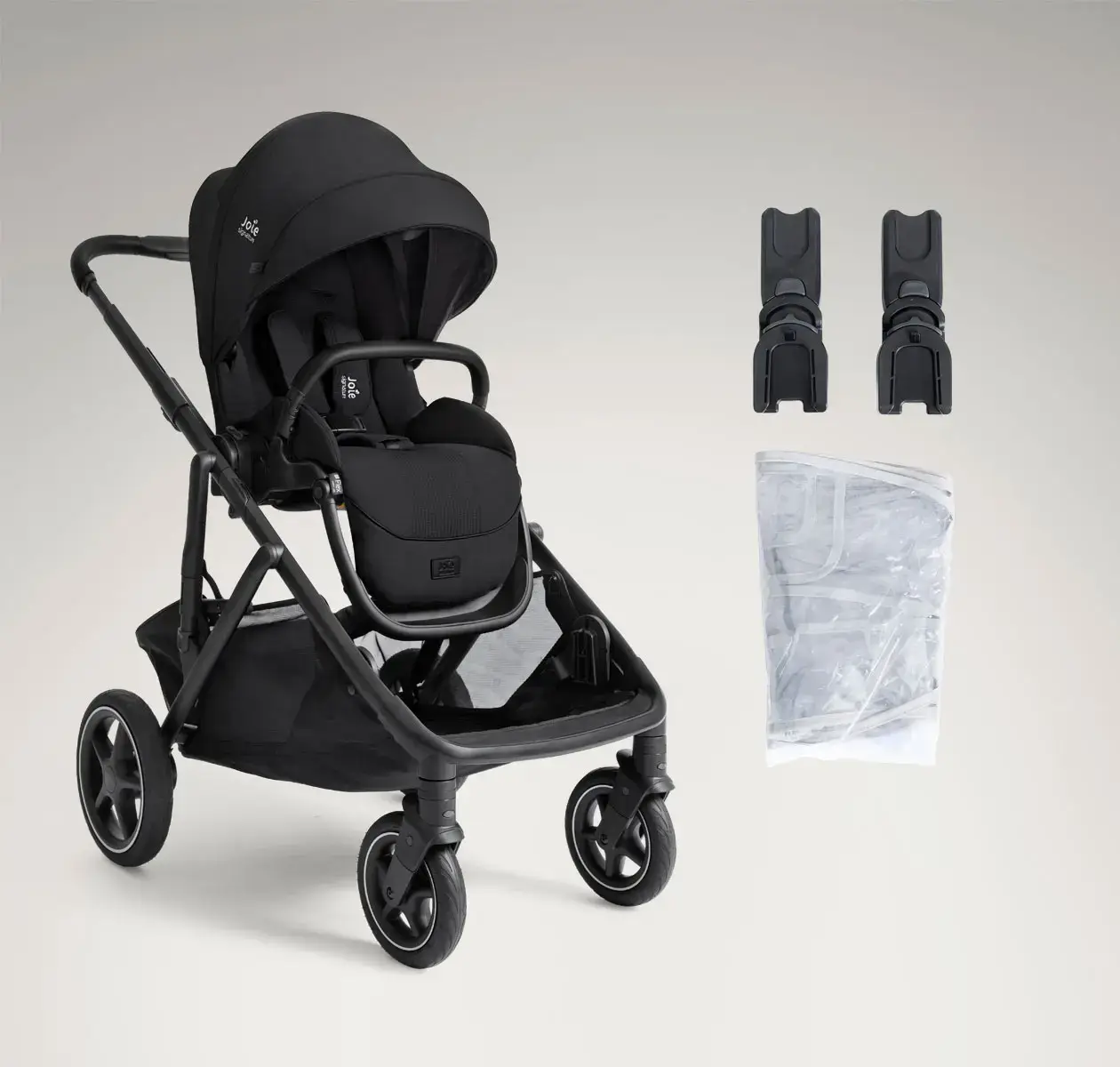עגלת אחים מודולארית המתאימה מלידה Versiti™ Signature - שחור Eclipse