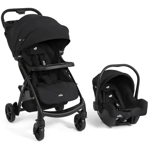 עגלת תינוק מלידה כוללת סלקל i-Muze™ LX Travel System - שחור Raven
