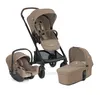 עגלת תינוק המתאימה מלידה כוללת סלקל Chrome™ 2 Trio - חום Cashew