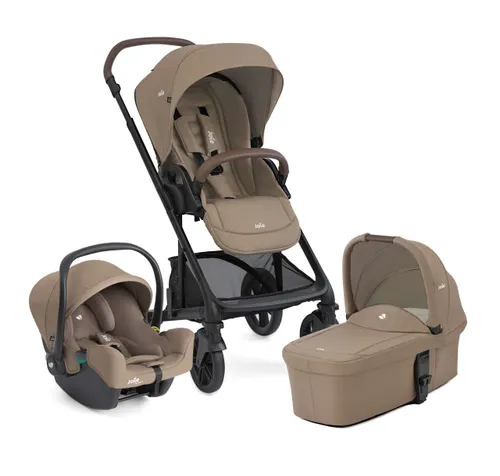 עגלת תינוק המתאימה מלידה כוללת סלקל Chrome™ 2 Trio - חום Cashew