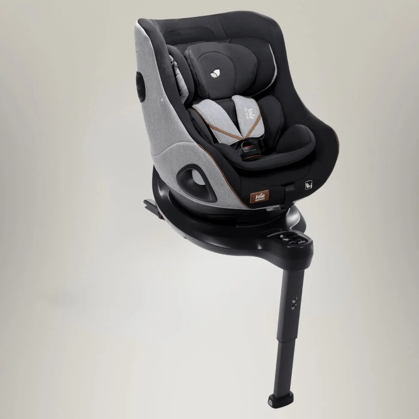 כסא בטיחות מסתובב מודולארי המתאים מלידה i-Harbour™ Signature - שחור/אפור Carbon