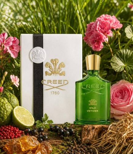 בושם יוניסקס Creed Wild Vetiver EDP 100 ml