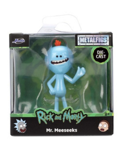 Jada Rick and Morty Metalfigs Mr Meeseeks - Die-Cast Figures, 2.5