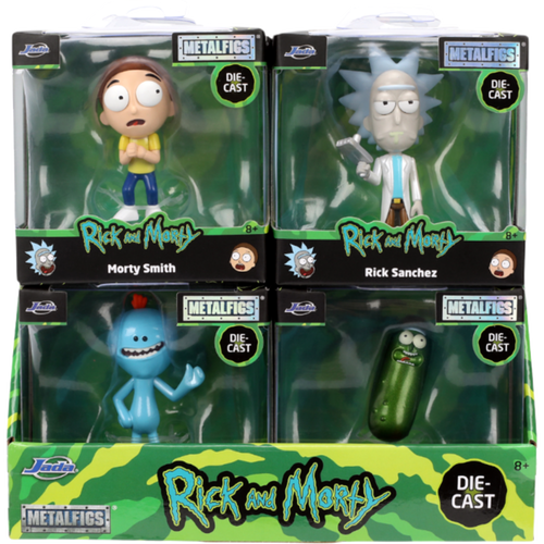 Jada Rick and Morty Metalfigs Mr Meeseeks - Die-Cast Figures, 2.5