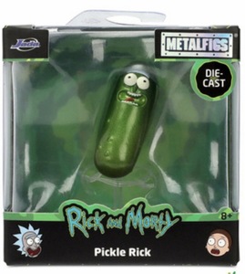 Jada Rick and Morty Metalfigs Pickle Rick - Die-Cast Figures, 2.5" Scale דמויות מתכת Rick and Morty מבית Jada – דמויות Die-Cast בגודל 2.5 אינץ