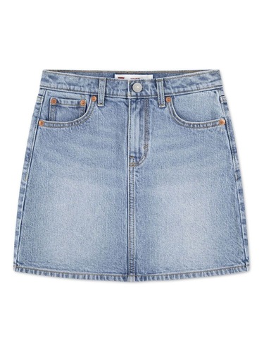 חצאית LEVIS מידות 7-16 לילדים בשטיפה בהירה
