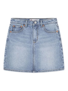 חצאית LEVIS מידות 7-16 לילדים בשטיפה בהירה
