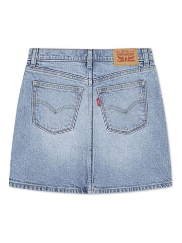 חצאית LEVIS מידות 7-16 לילדים בשטיפה בהירה