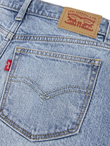 חצאית LEVIS מידות 7-16 לילדים בשטיפה בהירה