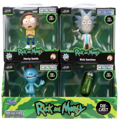 Jada Rick and Morty Metalfigs Pickle Rick - Die-Cast Figures, 2.5