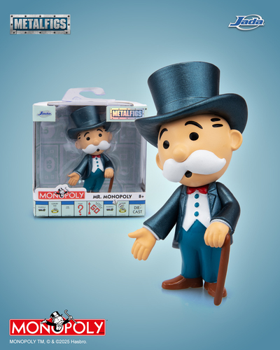 Jada Mr Monopoly Metalfigs - Die-Cast Figures, 2.5