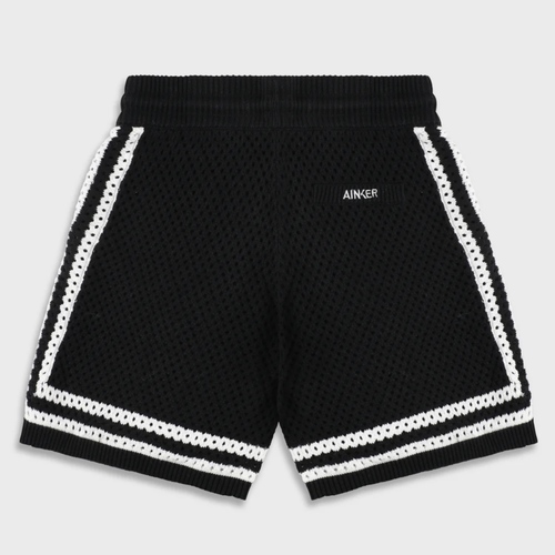 מכנס AINKER מידות S-XXL לגברים בגוון שחור סרוג