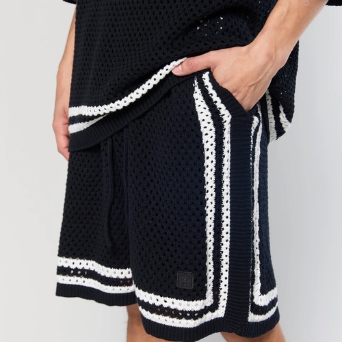 מכנס AINKER מידות S-XXL לגברים בגוון שחור סרוג