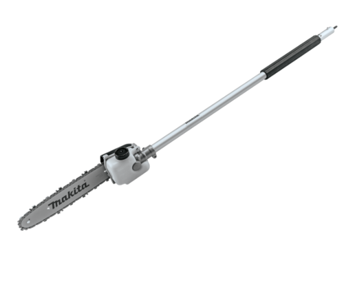 יחידת הנעה נטענת Makita 18V LXT Brushless עם חרמש 13 אינץ' ומסור שרשרת 10 אינץ' ללא סוללה ומטען
