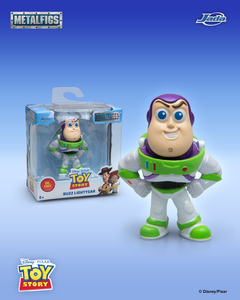 Jada Toy Story Metalfigs Buzz Lightyear - Die-Cast Figures, 2.5" Scale 