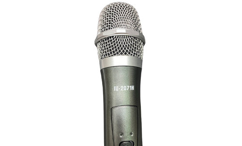מיקרופון ידני אלחוטי JADE 501.4MHz תואם לבידוריות 712/715