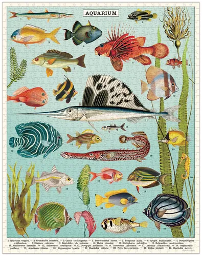 פאזל 1000 חלקים - AQUARIUM