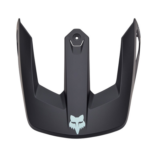 מצחיה לקסדת פוקס פרו פריים שחור / טורקיז - FOX PROFRAME VISOR 