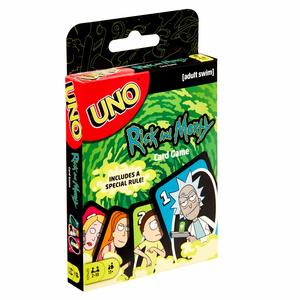 UNO Game Cards Rick and Morty משחק הקלפים UNO ריק ומורטי (Rick and Morty) 