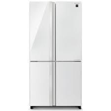 מקרר 4 דלתות Sharp SJ-8570-WH - גימור לבן