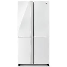 מקרר 4 דלתות Sharp SJ-8570-WH - גימור לבן