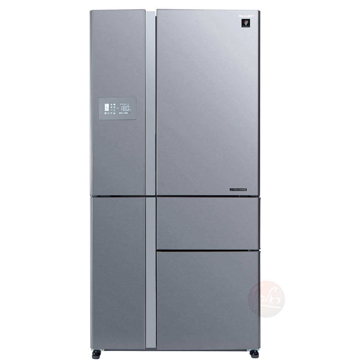 מקרר מקפיא תחתון 5 דלתות SHARP שרפ 661 ליטר SJ9630BS נירוסטה 