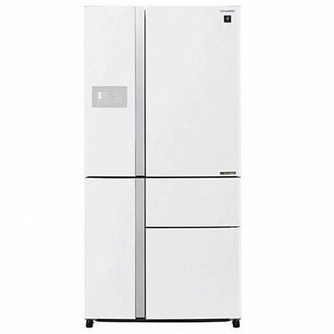 מקרר מקפיא תחתון 5 דלתות SHARP שרפ 661 ליטר SJ9630WH לבן