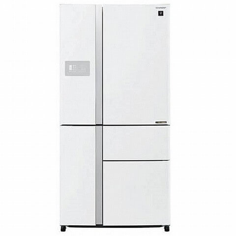 מקרר מקפיא תחתון 5 דלתות SHARP שרפ 661 ליטר SJ9630WH לבן