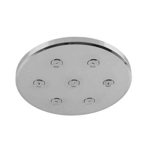 ראש מקלחת עגול מעוצב HAMAT Basics גל 4162513 | 220Ø מ"מ | כרום ניקל