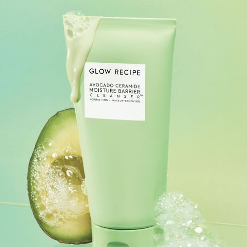 קרם ניקוי של גלואו רסיפי Glow Recipe Avocado Ceramide Moisture Barrier Cleanser