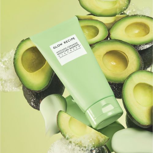 קרם ניקוי של גלואו רסיפי Glow Recipe Avocado Ceramide Moisture Barrier Cleanser