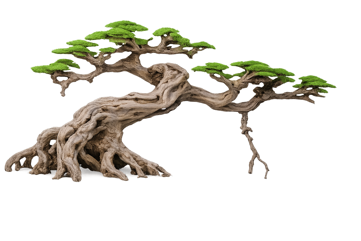 עץ בונסאי דגם  34 piaozhi bonsai Right
