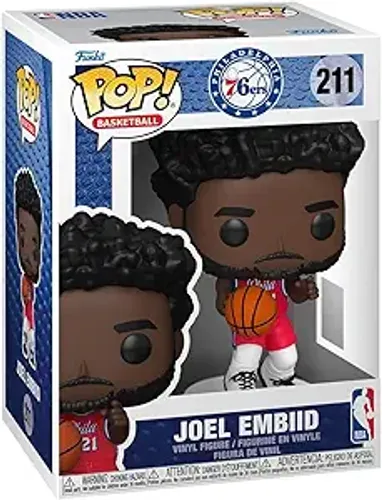 בובת פופ POP NBA: Philadelphia 76ers - Joel Embiid - ג'ואל אמביד