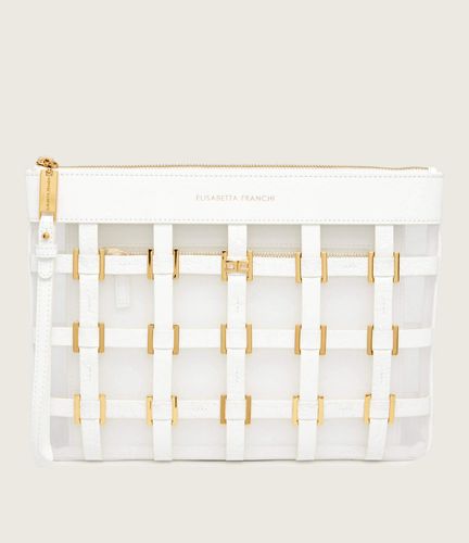 Mesh pouch with rings