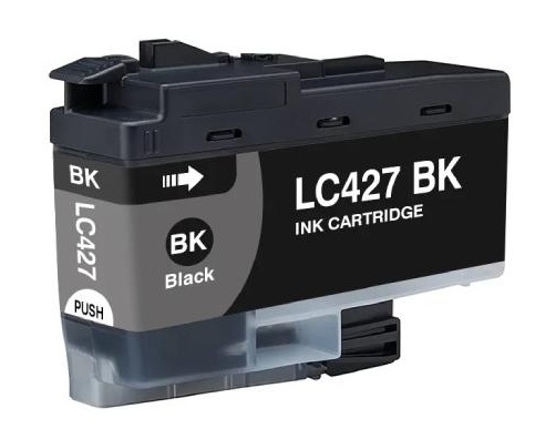 ראש דיו שחור תואם Brother LC427BK