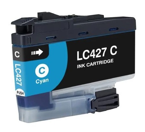 ראש דיו כחול תואם Brother LC427C