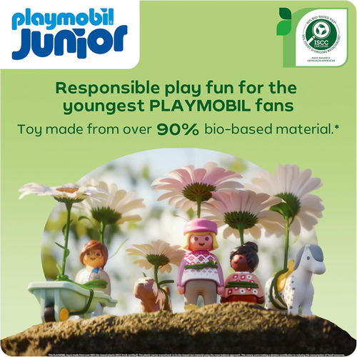 JUNIOR – טרקטור איסוף ירקות 11 חלקים דגם 71773