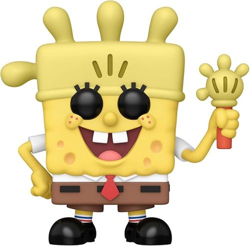 בובת פופ POP Spongebob Squarepants 25th Annivarsery: Glove World Spongebob - בובספוג בעולם הכפפות