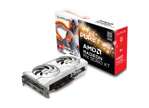 כרטיס מסך Sapphire PURE Radeon RX 9060 XT GAMING OC 16GB