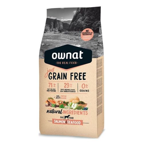 אוונט פריים ללא דגנים סלמון לכלב בוגר | Ownat Grain Free Prime Salmon Adult Dog