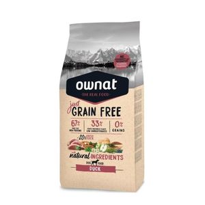 אוונט פריים ללא דגנים ברווז לכלב בוגר | Ownat Grain Free Prime Duck Adult Dog