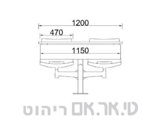 מידות כיסא רחף דגם ספאקר