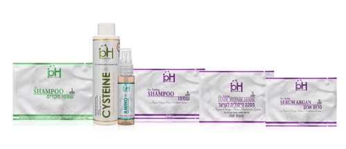 החלקה לשיער טבעי וצבוע טון 1-7  pH Cysteine + סיסטאין פלוס 150 מ